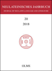 Vorderes Coverbild Neulateinisches Jahrbuch