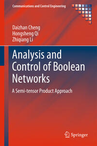 Vorderes Coverbild Analysis and Control of Boolean Networks