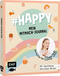 Vorderes Coverbild #HAPPY – Mein Mitmach-Journal von YouTuberin Hey Isi