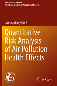Vorderes Coverbild Quantitative Risk Analysis of Air Pollution Health Effects