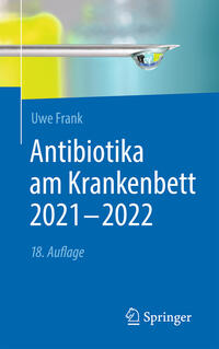 Vorderes Coverbild Antibiotika am Krankenbett 2021 - 2022