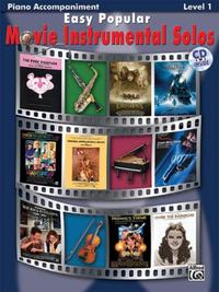 Vorderes Coverbild Easy Popular Movie Instrumental Solos