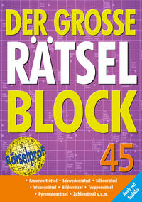 Vorderes Coverbild Der große Rätselblock 45