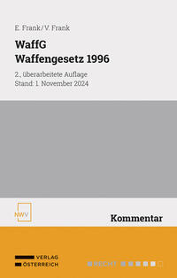 Vorderes Coverbild WaffG Waffengesetz 1996