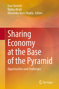 Vorderes Coverbild Sharing Economy at the Base of the Pyramid