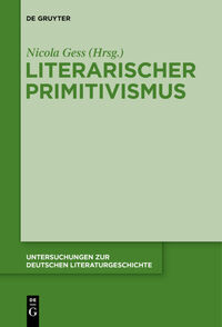Vorderes Coverbild Literarischer Primitivismus