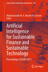 Vorderes Coverbild Artificial Intelligence for Sustainable Finance and Sustainable Technology