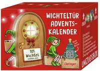 Vorderes Coverbild Wichteltür-Adventskalender. 101 Wichtel ziehen ein