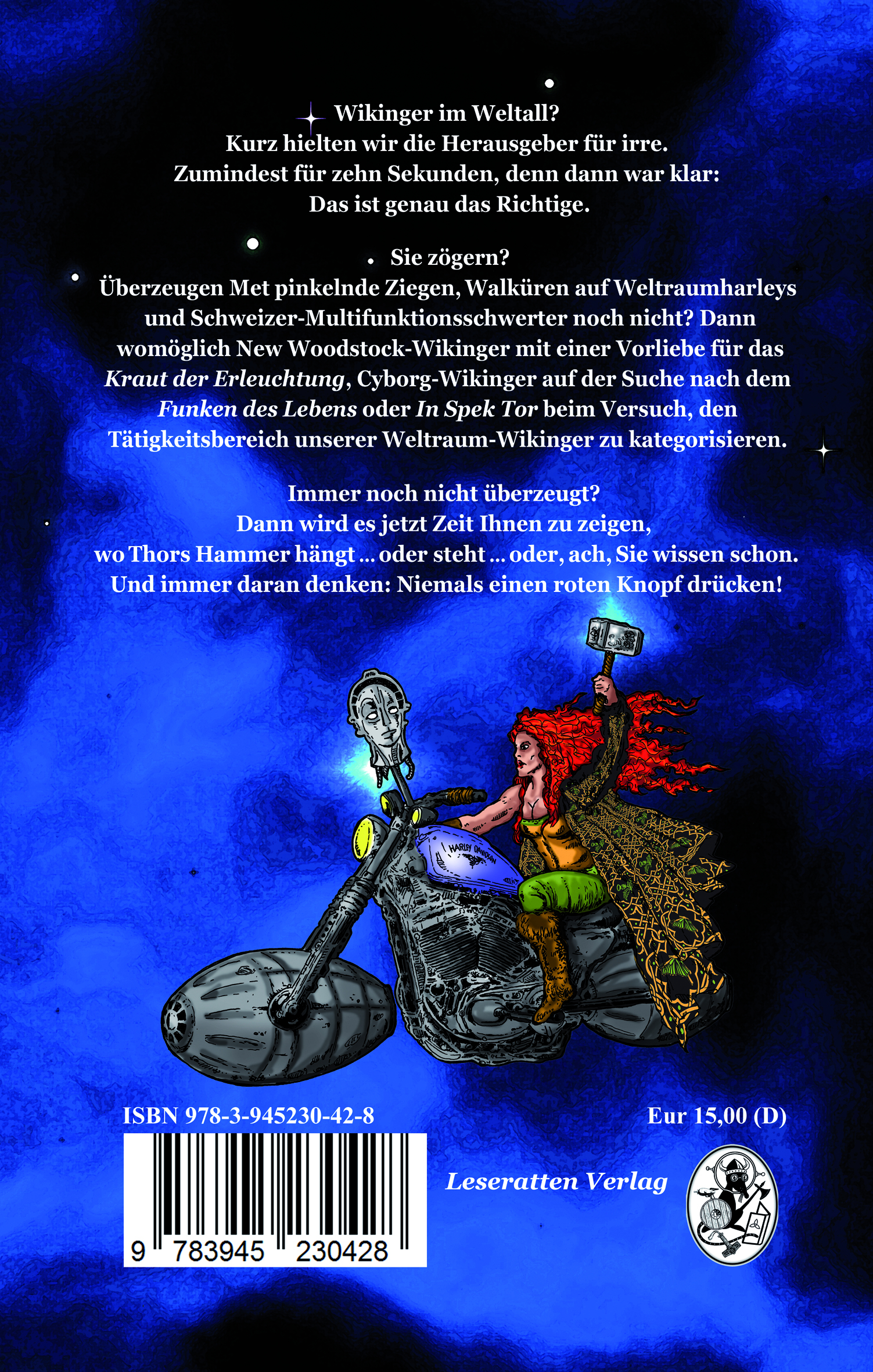 Rückseitencover Vikings of the Galaxy