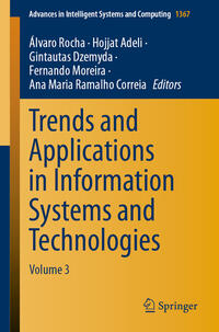 Vorderes Coverbild Trends and Applications in Information Systems and Technologies
