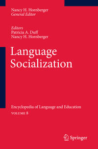 Vorderes Coverbild Language Socialization