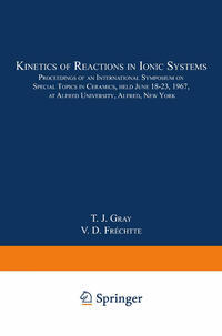 Vorderes Coverbild Kinetics of Reactions in Ionic Systems