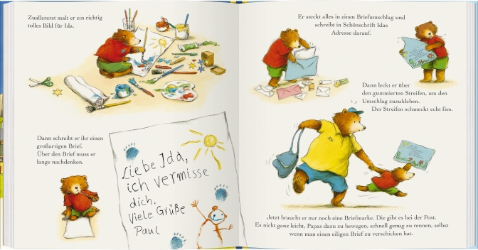 Beispielinhalt (Bild) Post für Paul und Ida