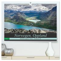 Vorderes Coverbild Norwegen, Oppland (hochwertiger Premium Wandkalender 2025 DIN A2 quer), Kunstdruck in Hochglanz