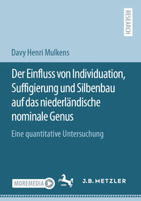 Vorderes Coverbild Der Einfluss von Individuation, Suffigierung und Silbenbau auf das niederländische nominale Genus