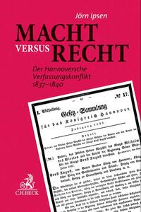 Vorderes Coverbild Macht versus Recht
