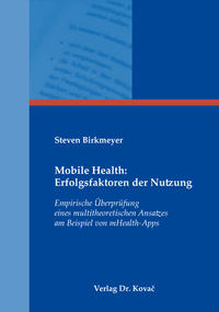 Vorderes Coverbild Mobile Health: Erfolgsfaktoren der Nutzung