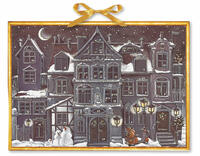 Vorderes Coverbild Adventskalender "Die Weihnachtsstadt"