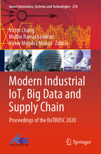 Vorderes Coverbild Modern Industrial IoT, Big Data and Supply Chain