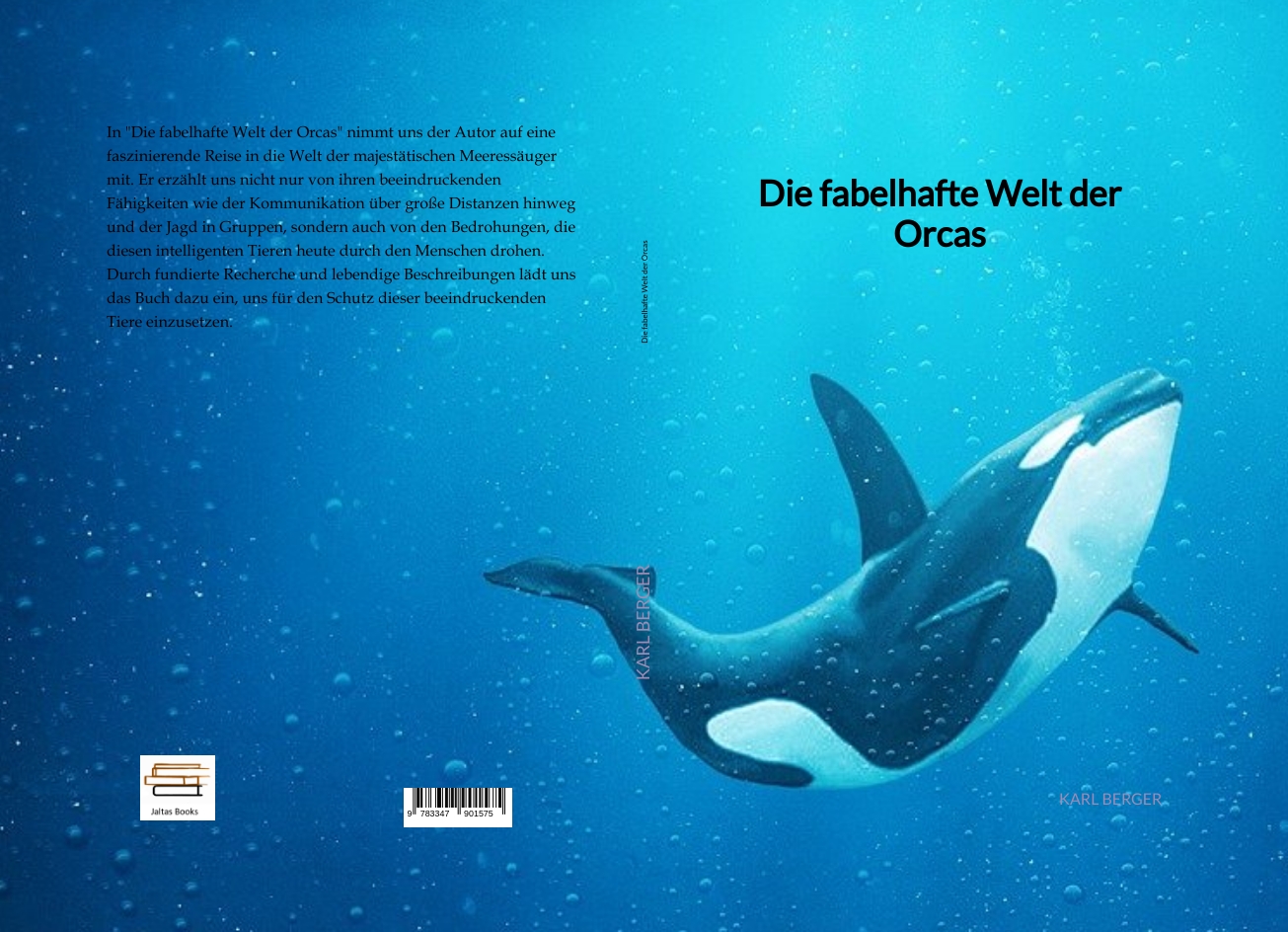 Gesamtes Coverbild Die fabelhafte Welt der Orcas