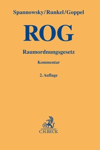 Vorderes Coverbild Raumordnungsgesetz (ROG)