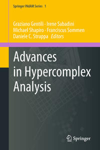 Vorderes Coverbild Advances in Hypercomplex Analysis