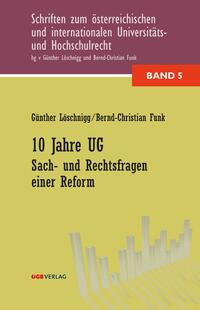 Vorderes Coverbild 10 Jahre UG
