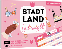Vorderes Coverbild Stadt, Land, Ladiesnight – Der Spieleklassiker für den perfekten Mädelsabend