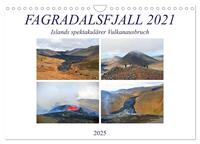 Vorderes Coverbild FAGRADALSFJALL 2021, Islands spektakulärer Vulkanausbruch (Wandkalender 2025 DIN A4 quer), CALVENDO Monatskalender