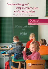Vorderes Coverbild Vorbereitung auf Vergleichsarbeiten an Grundschulen