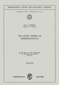 Vorderes Coverbild The Linear Theory of Thermoelasticity