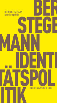 Vorderes Coverbild Identitätspolitik