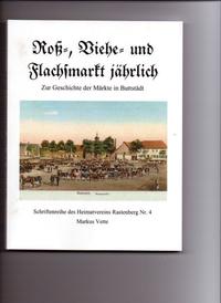 Vorderes Coverbild Roß-, Viehe- und Flachsmarkt jährlich