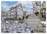 Vorderes Coverbild Freudenberg Impressionen (Wandkalender 2025 DIN A2 quer), CALVENDO Monatskalender