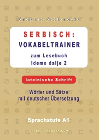 Vorderes Coverbild Serbisch: Vokabeltrainer zum Lesebuch “Idemo dalje 2” - lateinische Schrift