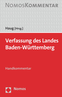 Vorderes Coverbild Verfassung des Landes Baden-Württemberg
