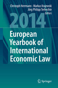 Vorderes Coverbild European Yearbook of International Economic Law 2014