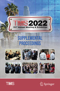 Vorderes Coverbild TMS 2022 151st Annual Meeting & Exhibition Supplemental Proceedings