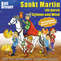 Vorderes Coverbild Sankt Martin ritt durch Schnee und Wind (Instrumental - Karaoke-Version)