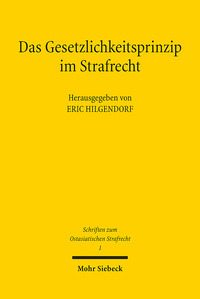 Vorderes Coverbild Das Gesetzlichkeitsprinzip im Strafrecht