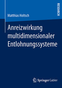 Vorderes Coverbild Anreizwirkung multidimensionaler Entlohnungssysteme