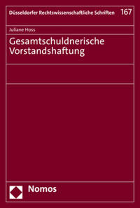 Vorderes Coverbild Gesamtschuldnerische Vorstandshaftung
