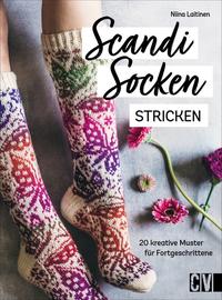 Vorderes Coverbild Scandi-Socken stricken