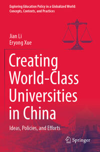 Vorderes Coverbild Creating World-Class Universities in China