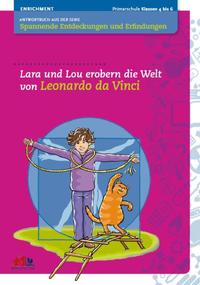 Vorderes Coverbild Lara und Lou erobern die Welt von Leonardo da Vinci