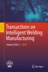Vorderes Coverbild Transactions on Intelligent Welding Manufacturing
