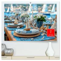 Vorderes Coverbild Gedeckter Tisch für Gourmets (hochwertiger Premium Wandkalender 2026 DIN A2 quer), Kunstdruck in Hochglanz