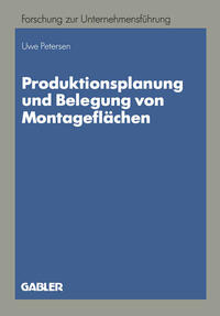 Vorderes Coverbild Produktionsplanung und Belegung von Montageflächen