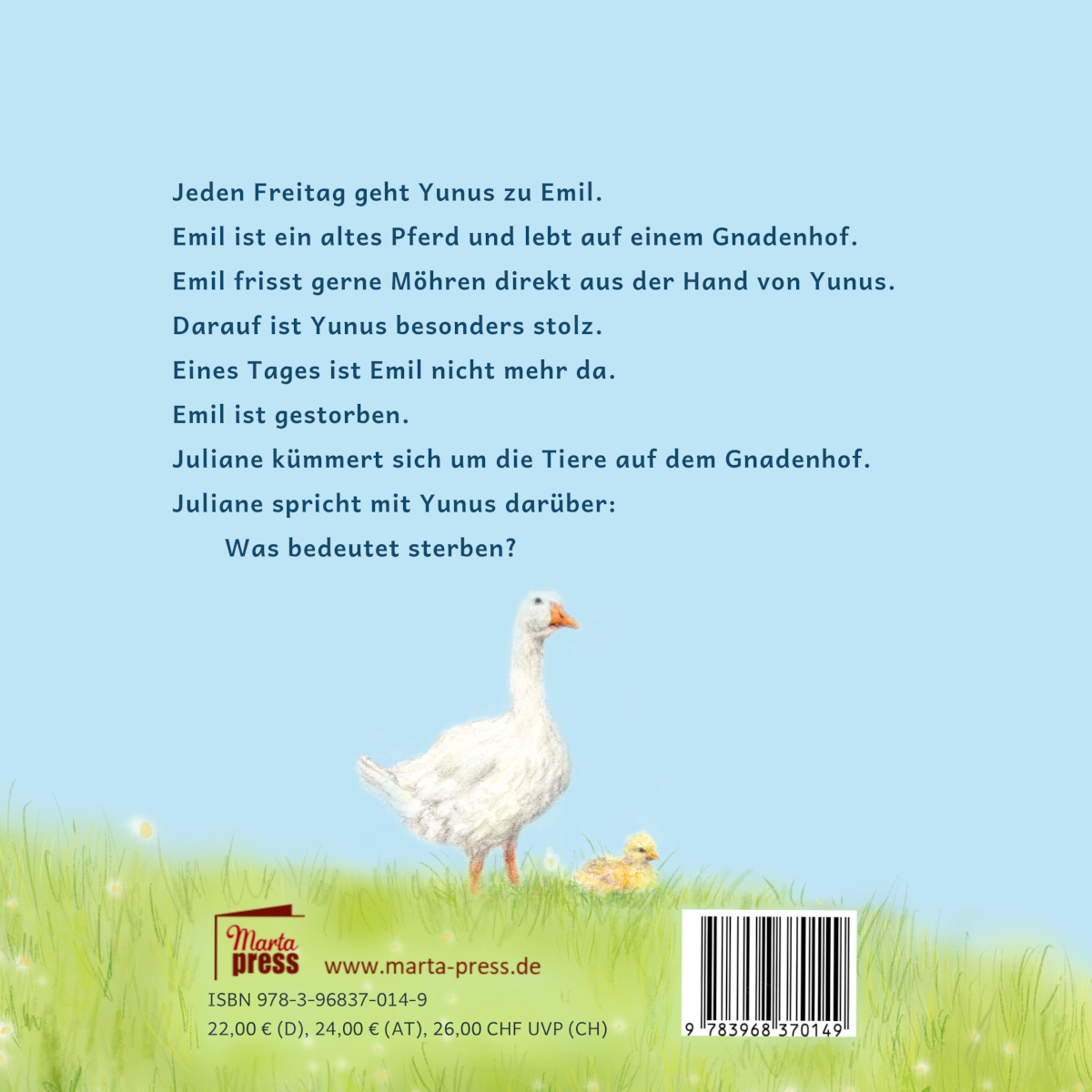 Rückseitencover Yunus und der Gnadenhof