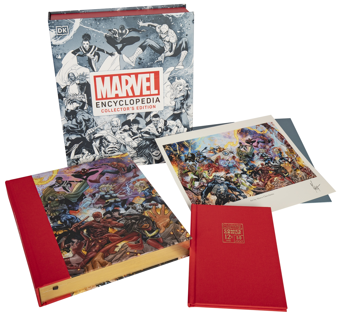 Beispielinhalt (Bild) Marvel Enzyklopädie Collector's Edition